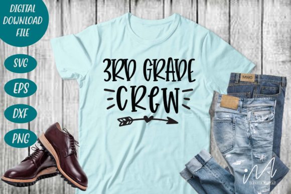 3rd Grade Crew SVG Cur Files Review