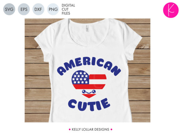 American Cutie Graphic Design for Crafts