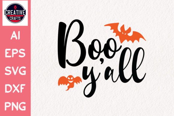 Halloween SVG Boo Y all Review