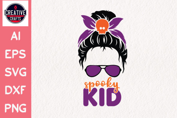 Halloween SVG Design Spooky Kid Review