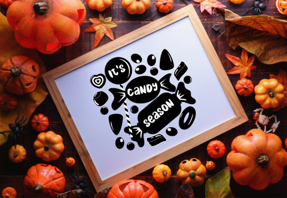 It's Candy Season SVG for Crafts and Graphics