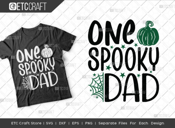One Spooky Dad SVG Cut File Halloween Review