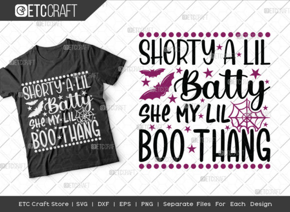 Shorty a Lil Batty She My Lil Boo Thang Graphics for Crafts