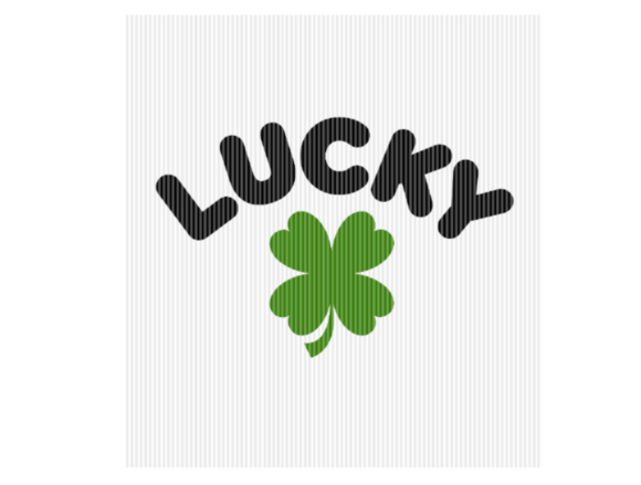 St. Patrick’s Day Lucky Clover Shamrock Graphics for Crafts
