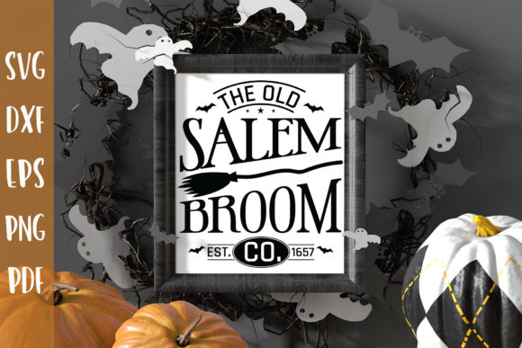 The Old Salem Broom Co Halloween SVG Review