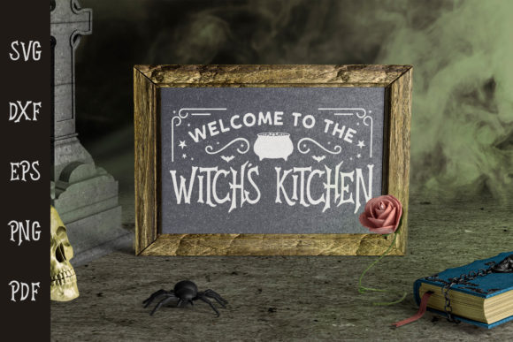 Welcome to the Witch s Kitchen SVG - A Creative Graphics Asset for Crafts